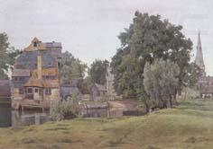 A Mill near St Ives (mk46), William fraser garden